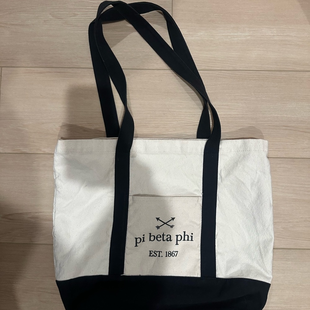 Black and White Tote Bag